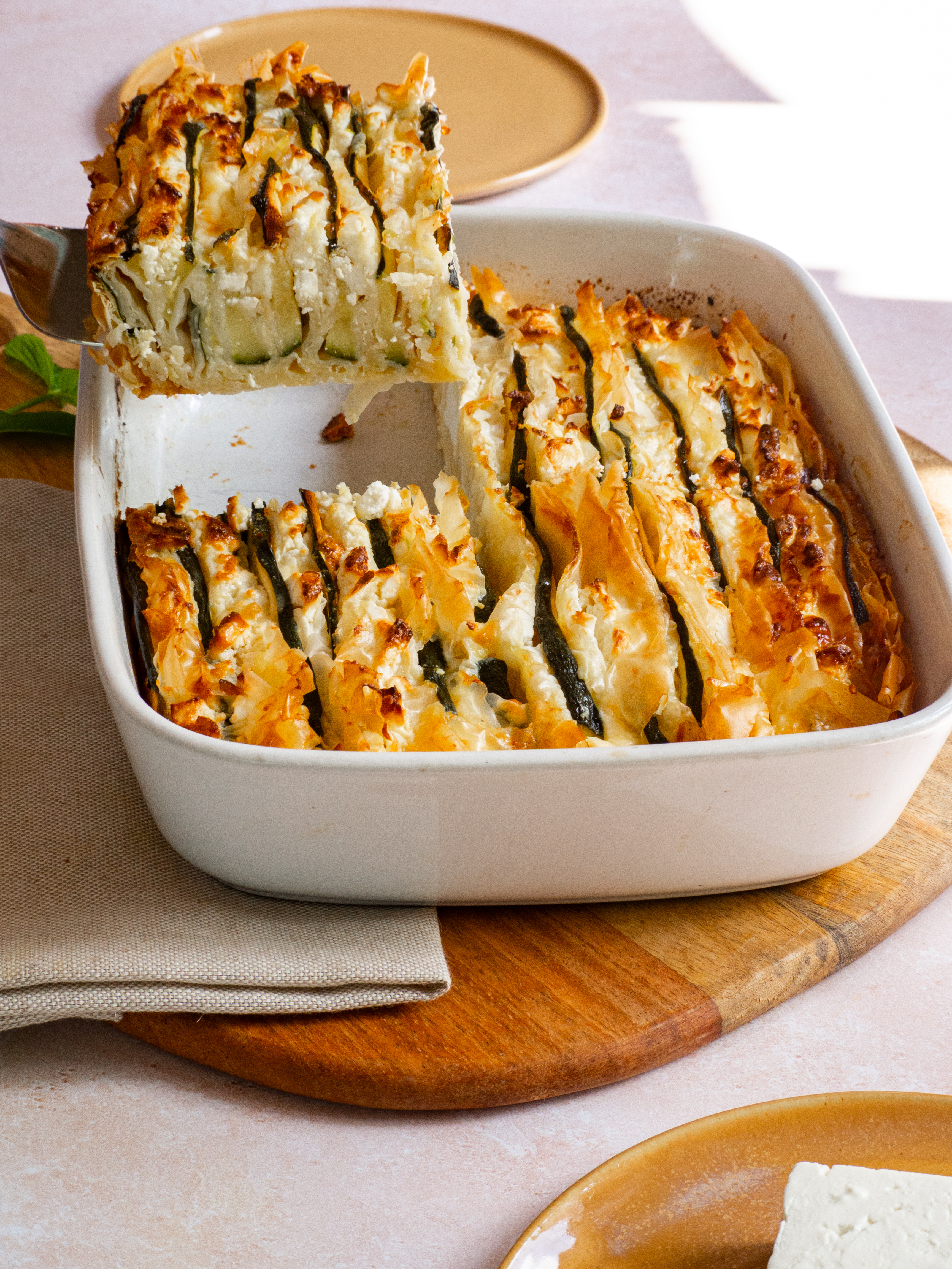 Crinkle de courgettes
